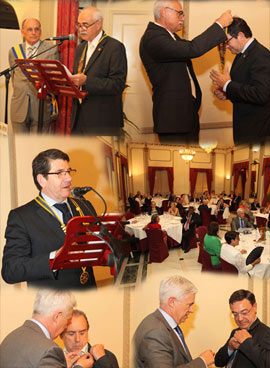 Ceremonia de Cambio de Collares del Club Rotary Castellón