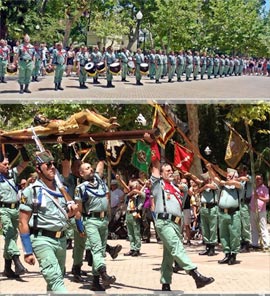 Encuentro de hermandades de Antiguos Caballeros Legionarios Castellón y Barcelona