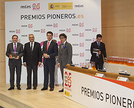 Red.es premia a la UJI  por su carácter pionero en Internet