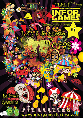 VI Inforgames Festival  en Torás del 1 al 3 de agosto