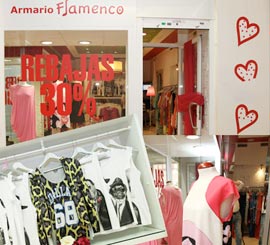 Rebajas del 30% en Armario Flamenco