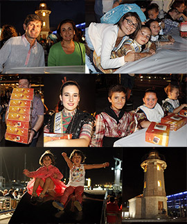 Sopar de pa i porta con motivo de las fiestas del Grao de Castellón