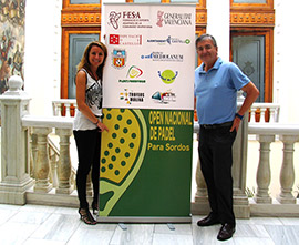 Open Nacional de Pádel para Sordos en las pistas del Raval Universitari de Castellón