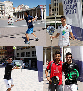 Estrella Damm Castellón Open de Pádel en la plaza Santa Clara