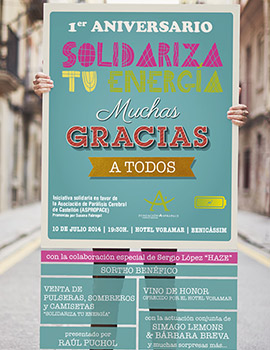Primer aniversario de Solidariza tu Energía
