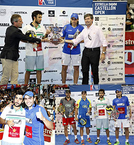 Juani Mieres y Pablo Lima dan la sorpresa en el Estrella Damm Castellón Open