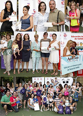 Fiesta y entrega de premios del concurso de Cadena 100 “Feliz bebé”