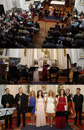 Recital “Música Divina” en el Monasterio del Desert de les Palmes en  Benicàssim