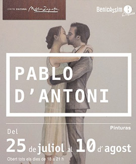 Paolo d´Antoni expone su propuesta pictórica en el Melchor Zapata