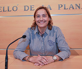 Masterclass de aquagym en la playa del Pinar de Castellón