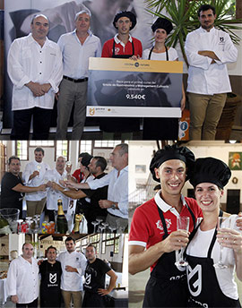 Jorge Lengua y Angie Quesada ganadores de la beca Gasma