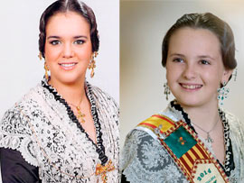 Dunia Gormaz Campos y Cristina Batalla Serret elegidas reinas Magdalena 2015