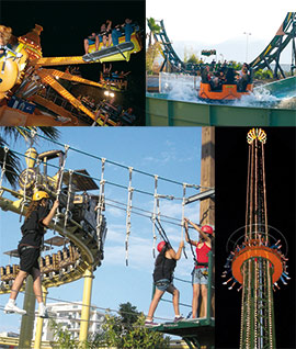 El Parque Aventura d'Or de Marina d'Or se afianza como referencia de ocio para adolescentes y adultos