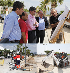Obras de reutilización de agua depurada en Castellón
