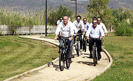 Inauguración del Centro BTT 