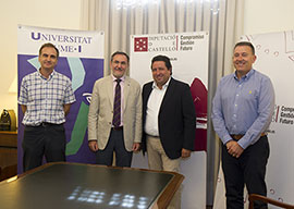 Convenio de colaboración entre Diputación y UJI para mejorar la eficiencia y el ahorro energético en Castellón
