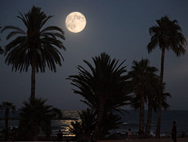 La superluna más brillante del verano en Benicàssim
