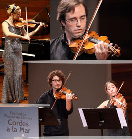 Los profesores del II Curso Internacional de Música y Canto de Benicàssim, protagonistas de Cordes a la Mar
