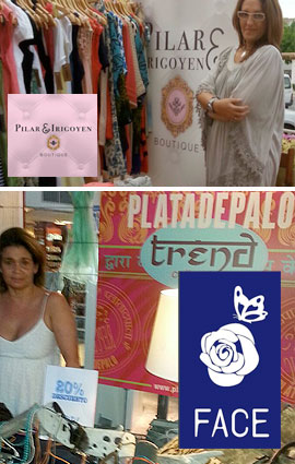 Los rincones de Face y Pilar Irigoyen este fin de semana en la playa