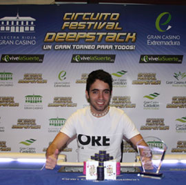 Un jovencísimo Renau se lleva la 3ª etapa del Circuito Festival Deepstack en el Gran Casino Castellón