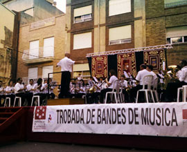 Las tres primeras actuaciones de la Trobada de Bandes de Música reúnen a 3.000 espectadores en La Vall, Torreblanca y l’Alcora