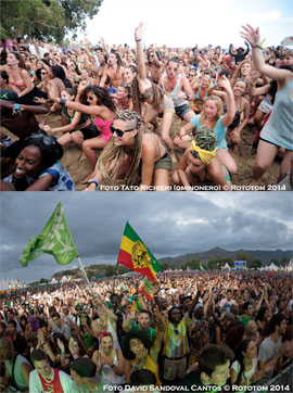 El Rototom 2014 conecta al 100 % con Benicàssim