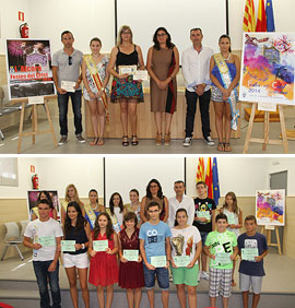 L’Alcora entrega los premios a los ganadores del Concurso de Carteles y a los mejores alumnos de 2014