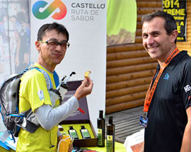 La Diputación promociona los productos de Castellón y el patrimonio provincial junto a las carreras de montaña en Chamonix