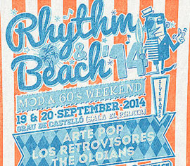 ¡Prepara tus zapatos de baile! Rhythm & Beach Weekender el 19 y 20 de Septiembre en el Grao de Castellón
