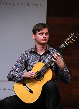 Recital del guitarrista ruso Anton Baranov en Benicàssim