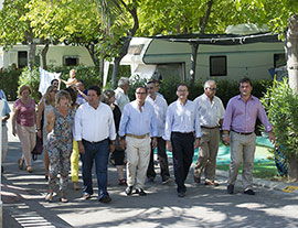 Moliner renueva la promoción internacional del turismo de camping de la provincia