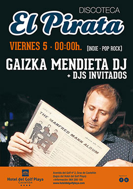 Gaizka Mendieta en la discoteca El Pirata