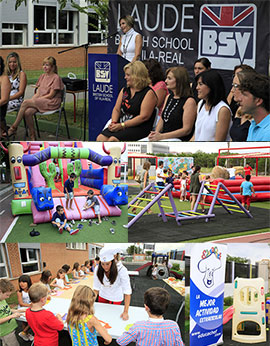 Fiesta de Bienvenida de Infantil en el  Laude British School of Vila-real