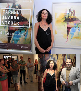 Carmen Ibarra Viguer expone en Benicàssim con Pinturas abstractas