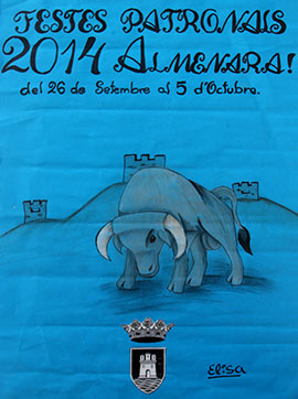 Fiestas patronales de Almenara, programación