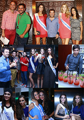 Las misses de Miss World Spain en Rústico restaurante