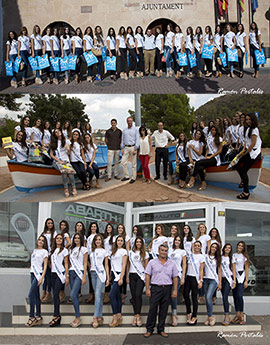 Cuarto día de concentración de las candidatas a Miss World Spain 2014