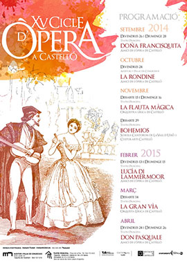 XV Ciclo de Ópera en Castellón