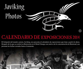 Exposición del fotógrafo Javier Ortiz del mundo Custom