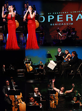 Sandra Pastrana en la Gala del Festival Lírico Ópera de Benicàssim