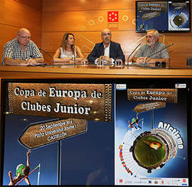 Presentación de la Copa de Europa de Clubes Junior en Castellón
