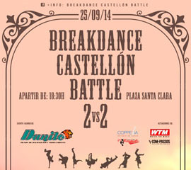 Alumnos de Coppelia participarán en el concurso de Breakdance Castellón del próximo 25