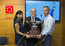 Presentación del VIII Torneo WTA de Vall d´Uixó en la Diputación