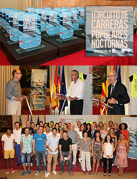 Entrega de trofeos del Circuito Diputación de Carreras Noctunas