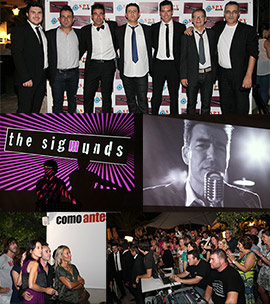 Crónicas Distorsionadas, videoclip de The Sigmunds en como antes Benicasim