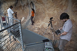 Un proyecto de investigación permitirá estudiar en 4D las pinturas rupestres de Valltorta