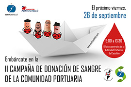 II Campaña de Donación de Sangre impulsada por PortCastelló