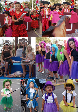 Precioso pasacalle Infantil de disfraces en Benicàssim