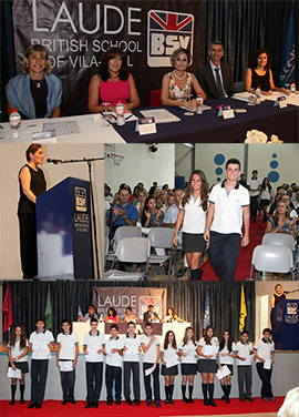 Ceremonia de apertura del curso escolar en Laude BSV