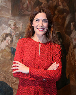 La periodista Raquel Sánchez Silva en la Fundación Caja Castellón